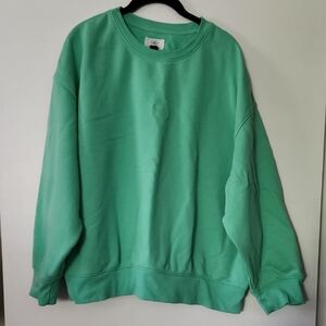American Eagle Outfitters Mint Crewneck Sweatshirt